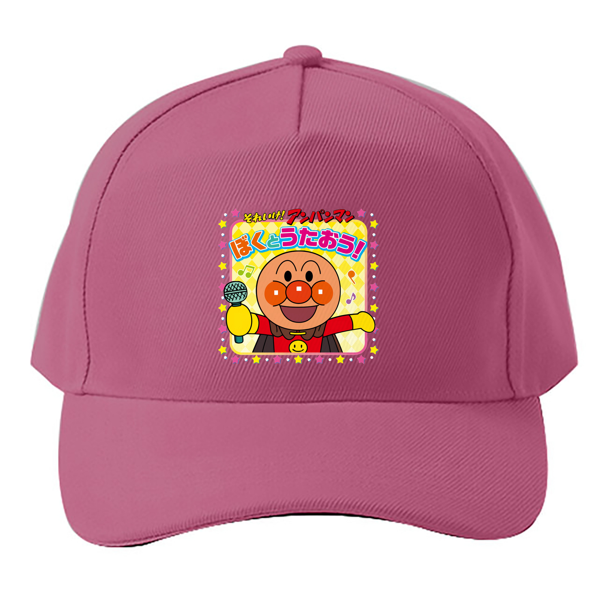 （画像用） アンパンマン Anpanman ベースボールキャップ 綿100％ 男女兼用 帽子 スポーツ